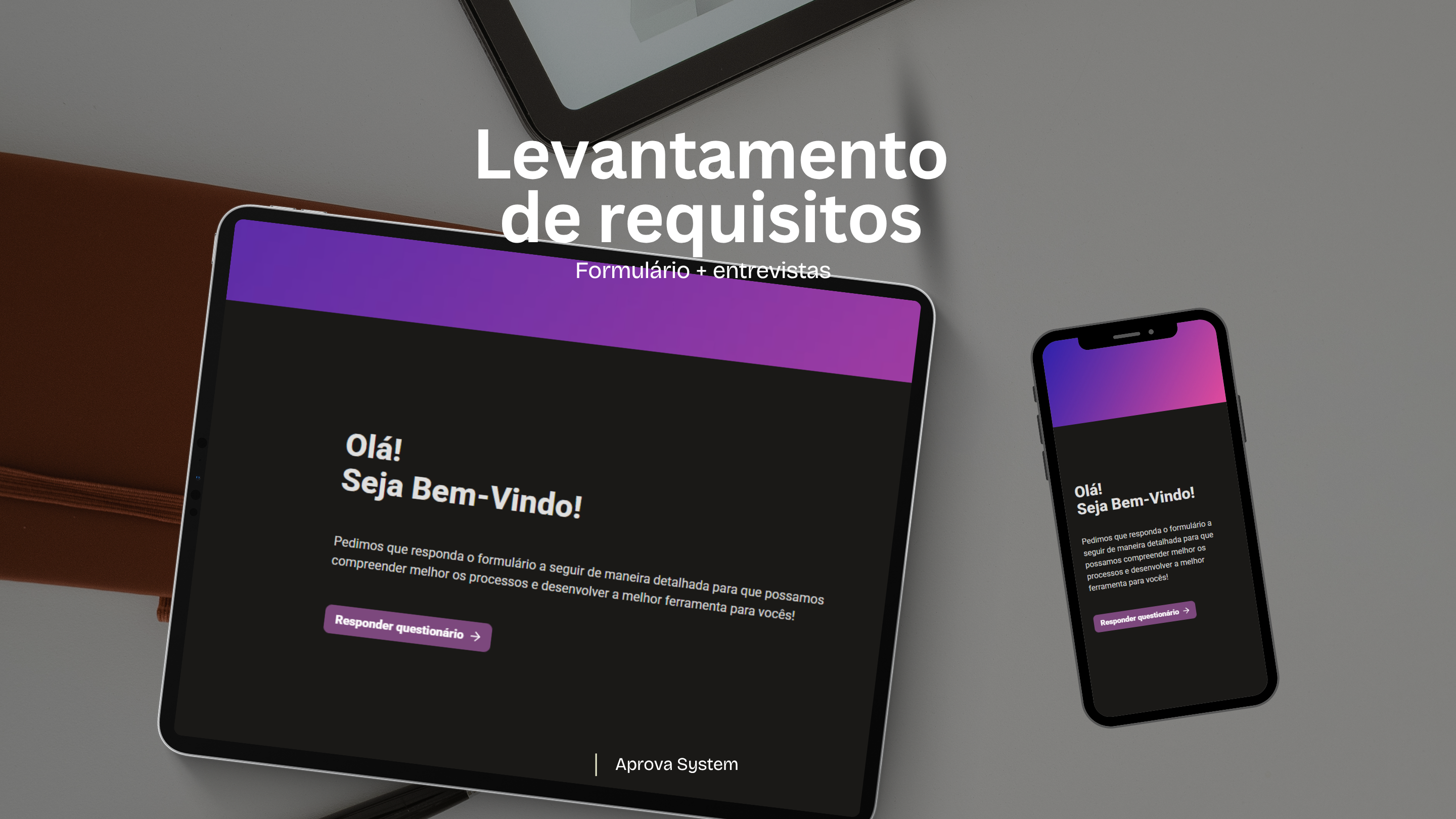 Fomulário preenchido durante a elicitação dos requisitos